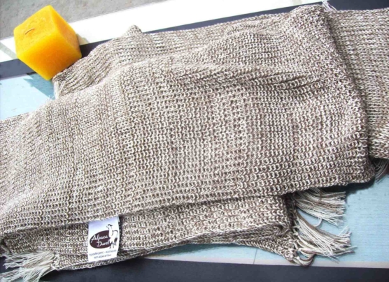 Peruvian Royal Alpaca throw blanket_crochet knit_beige_white_v4_sddd