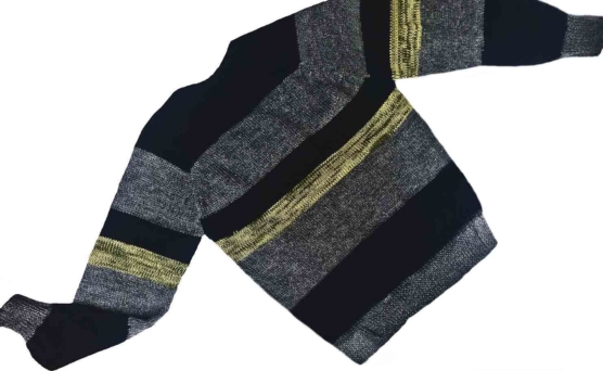 Royal Alpaca Crewneck_Sweater_Black-grey-stripes_AMZN1_SD